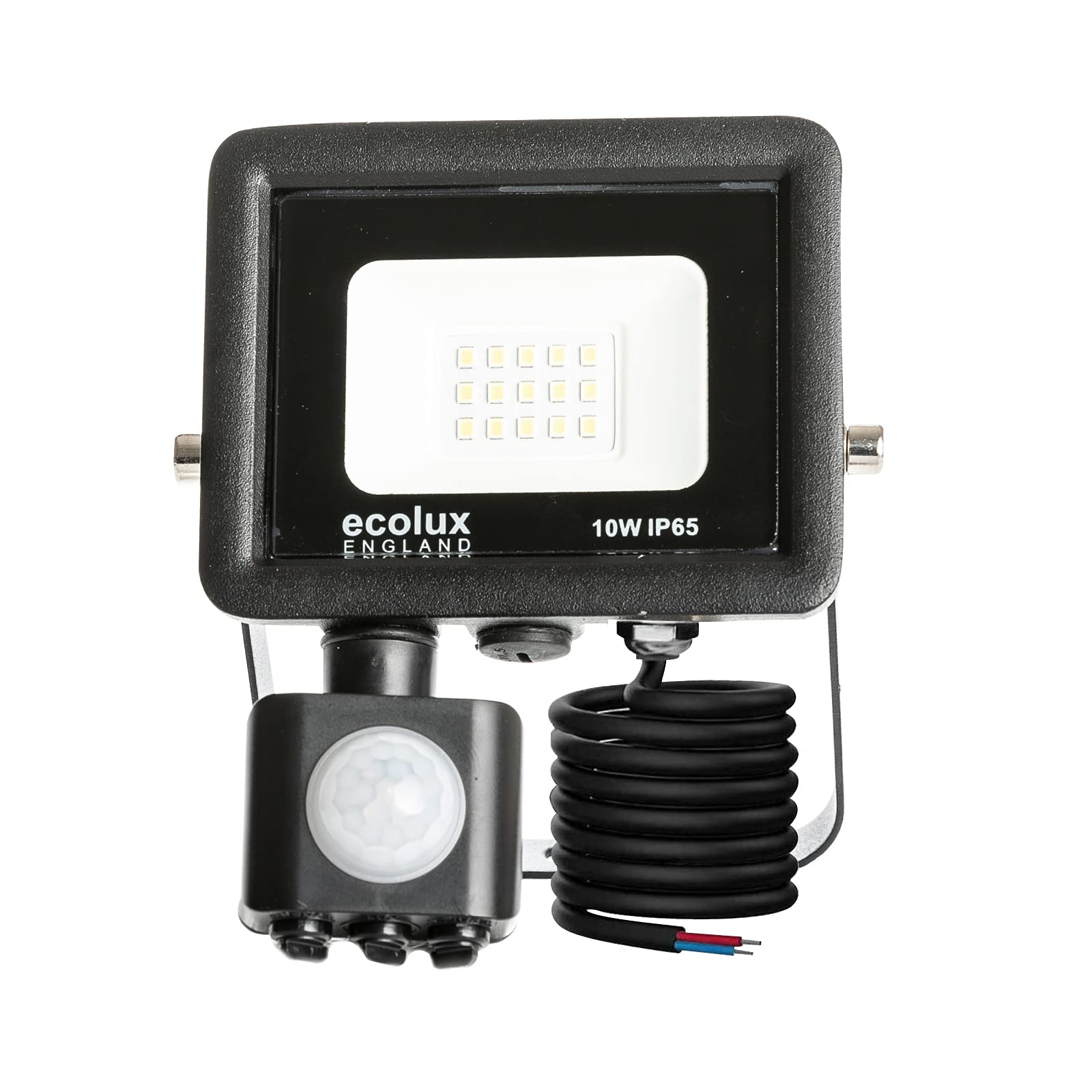 Body-Plus 10W LED Floodlight - IP65 Outdoor Security Lights with PIR LED Floodlight- 6000k Super Bright Security Flood Lights Outdoor Motion Sensor for Garage, Backyard, Garden, [Energy Class A++] — image 1