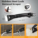 iLitLuk Caulk Tool Kit with Finishing Tips and Scrapers view 2