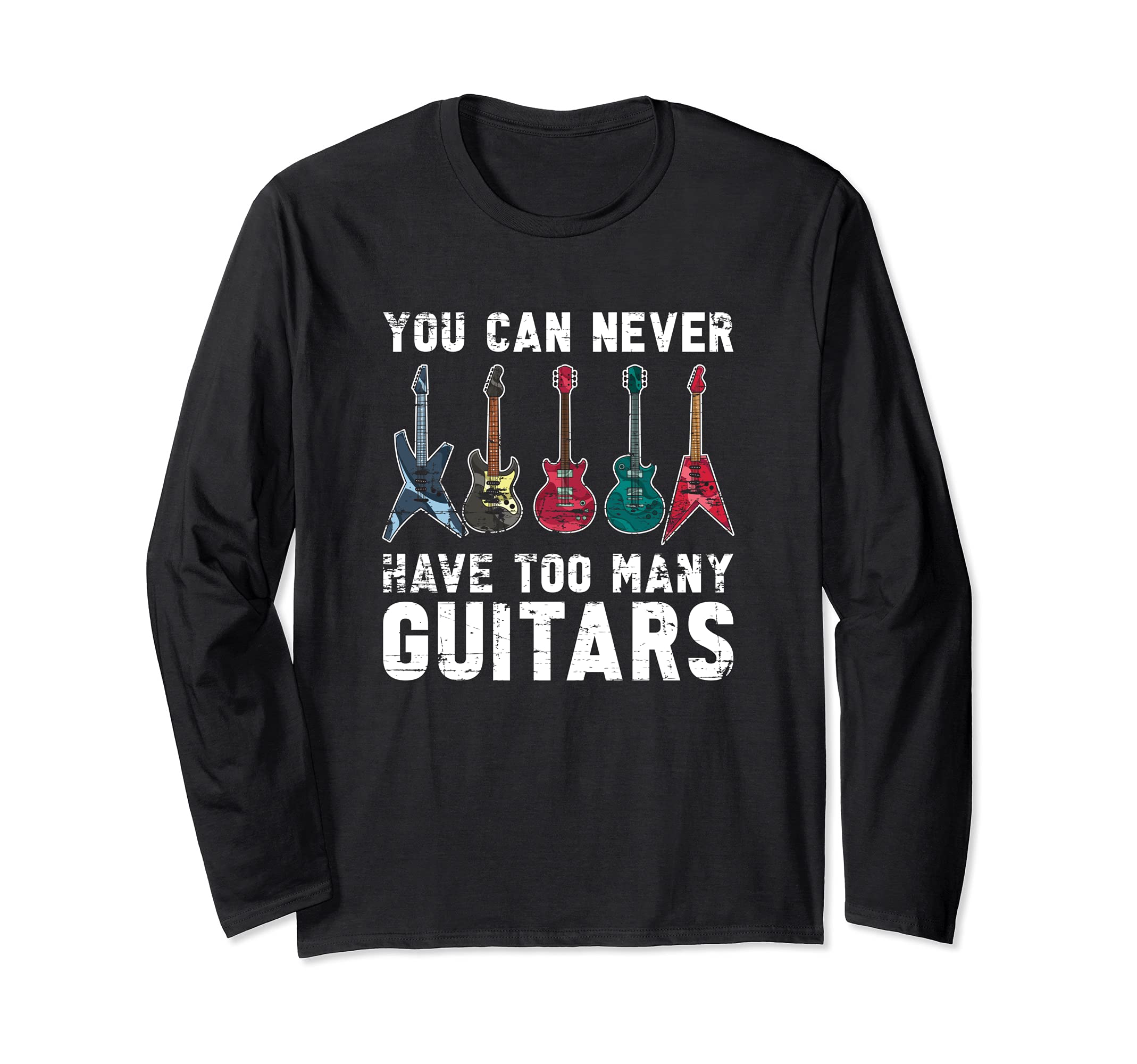 Musical Instrument Guitar Player Guitarist Music Guitar Long Sleeve T-Shirt