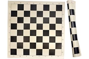 Sterling Games Roll Up Chess Mat in Black