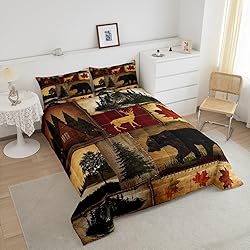 Rustic Farmhouse Bedding Comforter Sets Queen