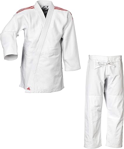 adidas weiss mit roten streifen