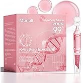 Mtmult Salmon DNA PDRN Serum - PDRN Salmon DNA Anti-Aging Ampoule with 99% Salmon DNA PDRN, Collagen & Hyaluronic Acid, 0.05 fl.oz x 30e, Firming & Moisturizing - Fuses Salmon DNA Power