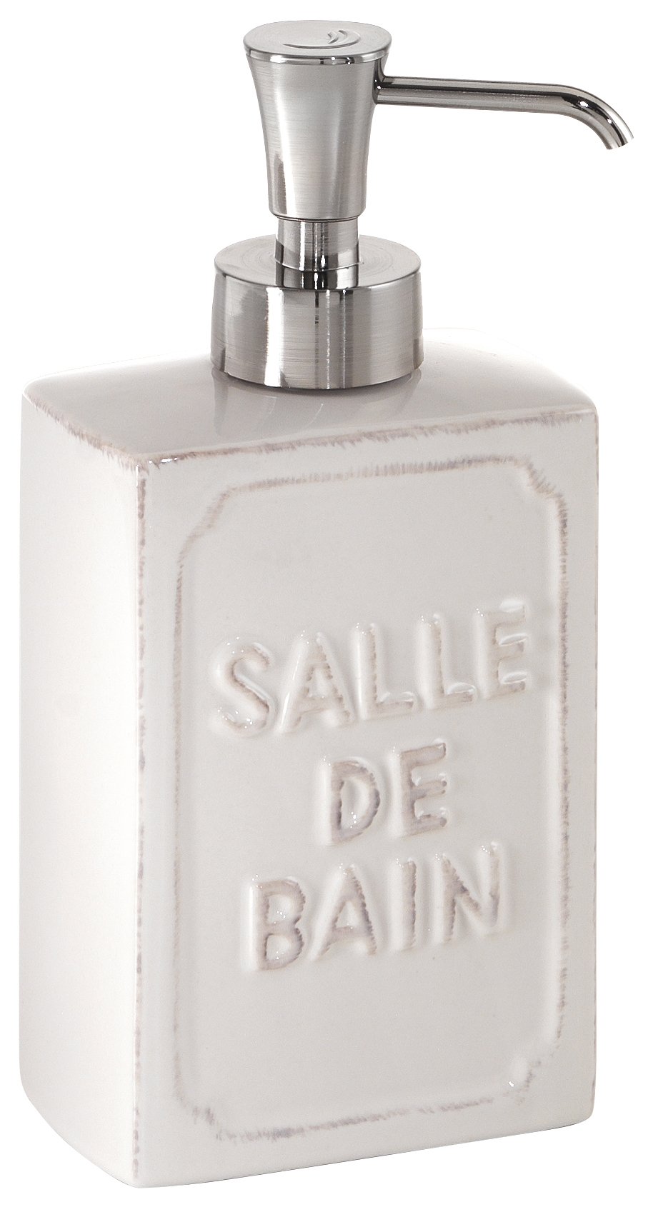 Gedy Vivienne Soap Dispenser, Ceramic, White, One Size