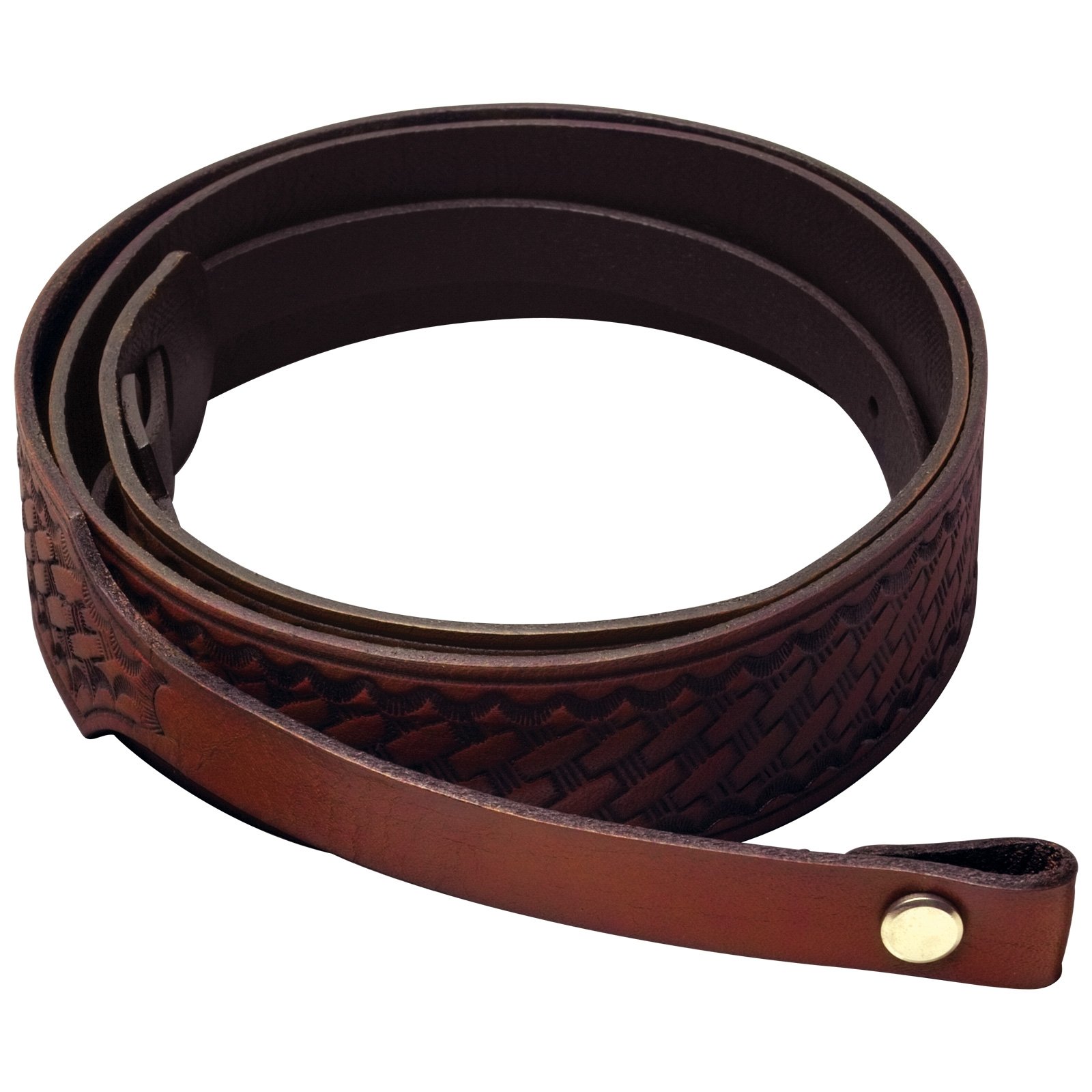 Golden Gate SG-5412 Shelton Leather Banjo Strap - Mahogany Brown