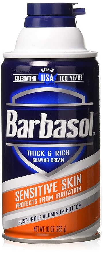 barbasol shaving cream sensitive skin