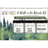 Aura Cacia Walk in the Woods Kit, Essential Oil Kits | 0.75 Fl Oz (Pack of 1)