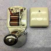 Grothe Gong 8 tot 12 V, 85 dBA, wit, 44169