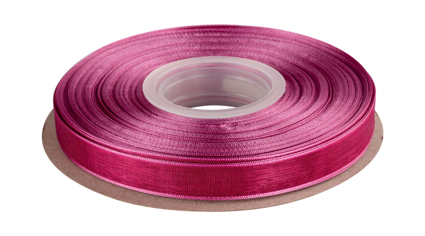 Ribbonitlux 9mm Sheer Organza Ribbon, Wine Shimmer Chiffon Ribbon 45M-Roll, Ideal for Wedding Events Christmas Decaration Making Floral Bouquets DIY Crafts