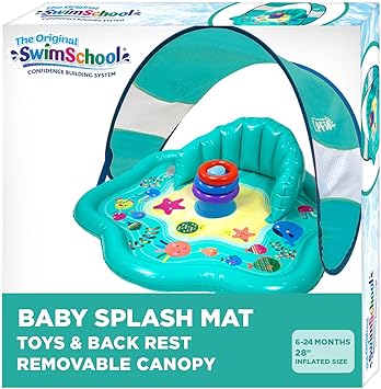 SwimSchool Splash Play Mat, Inflatable 