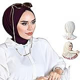 para life Plum Snap Hijabs for Women, Breathable