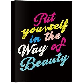 SIGNWIN Canvas Wall Art Put Yourself in The...