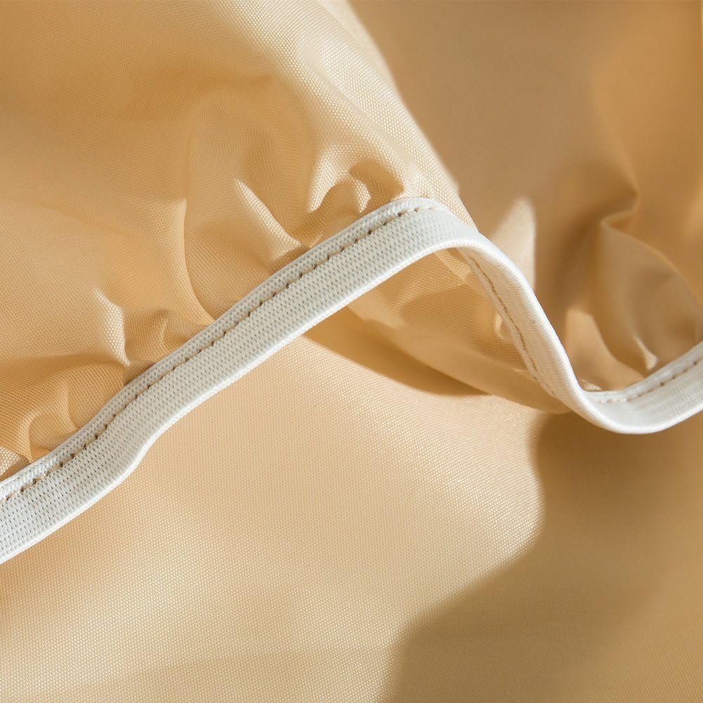 Patio Weatherproof Market Umbrella Cover with Zipper, Water Resistance, Outdoor Weatherproof, Beige Color: Kitchen & Dining