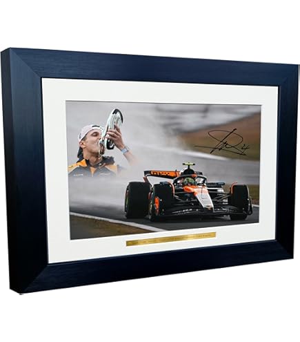 Amazon.com: Kitbags & Lockers 12x8 A4 Lando Norris Triple Grand