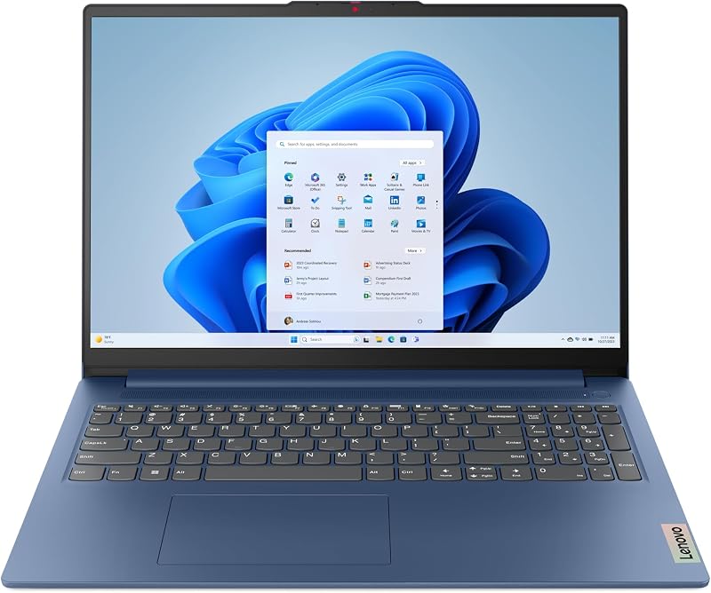Lenovo IdeaPad Slim 3 15 Full HD i3 N305 8GB 256GB SSD Windows 11 Abyss Blue