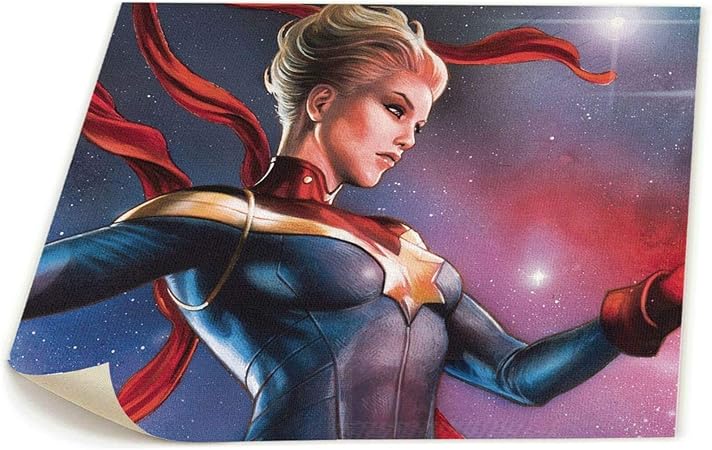 Amazon Co Jp マーベル キャプテンマーベルタペストリー アートパネル 壁掛け 手芸 キャンバス インテリア アート ポスター 装飾壁掛けタペストリー 飾り人気 壁紙ポスター ウォールデコ おしゃれ 贈り物 美しい 創造的装飾 壁アート 芸術品 58cm 48cm Generic