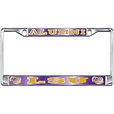 LSU Tigers Alumni Chrome License Plate Tag Frame