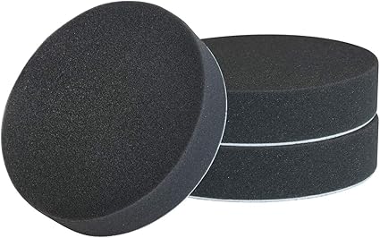 Amazon 電動ポリッシャー用 スポンジバフ マジックテープ式 極細用 超微粒子用 5個セット ポリッシャー