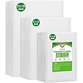 Syntus Vacuum Sealer Bags, 300 Gallon 11" x 16" and Quart 8" x 12" and Pint 6" x 10" Commercial Grade PreCut Bag, BPA Free Food Vac Bags for Storage, Meal Prep or Sous Vide