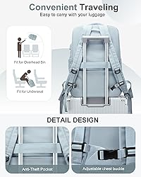 CADOLIM Large Travel Backpack For Women Laptop