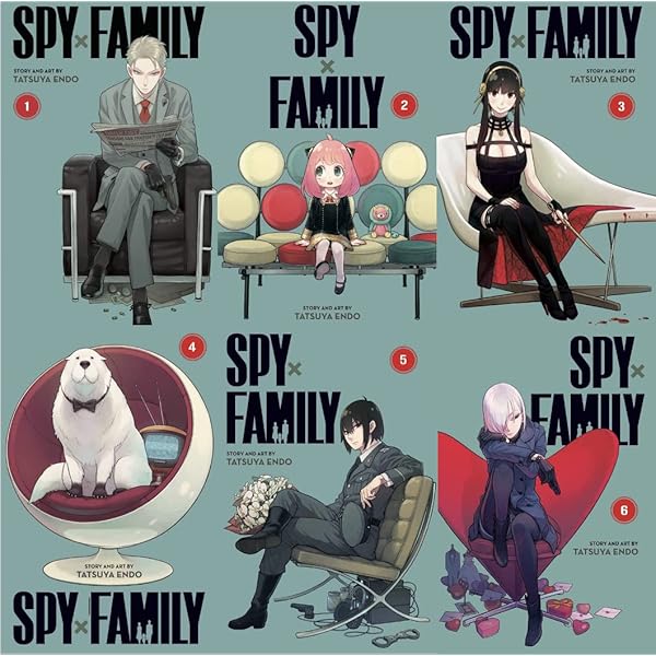 Spy x Family Vol. 1-8 Bundle Set (8 Book Collection