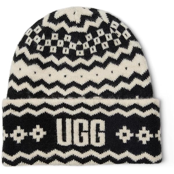 Amazon.com: UGG Women's Curly Sheepskin Cuff Hat : Clothing, Shoes