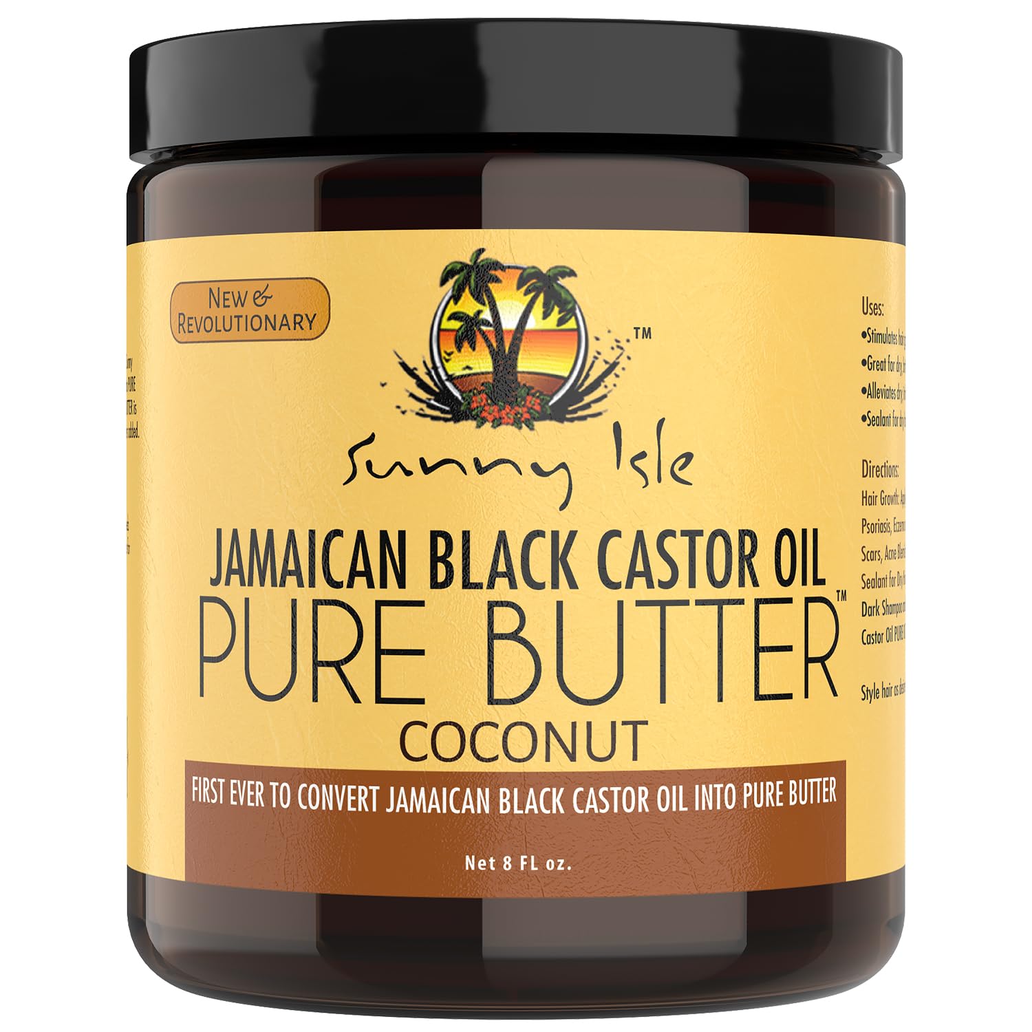 Jamaican Black Castor Oil Coconut Pure Butter 236ml