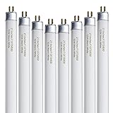 8 Pack 21 Inch T5 Fluorescent Light Bulb 13 Watt