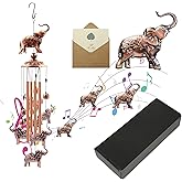 JRFEOMD Elephant Wind Chimes for Outside, Metal Windchimes Outdoors Clearance, Memorial Wind Chime with S Hook for Patio Garden Decor, Unique Gift for Mom Grandma