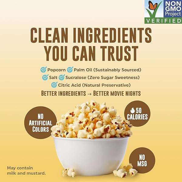 POPFULLY SEA SALT CARAMEL POPCORN FULLY POPS, SHARING BAGS, SWEET & SALTY, BIG POP, MICRO POPCORN BAGS, 3-PACK