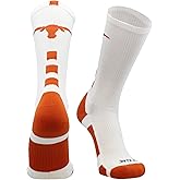 TCK Texas Longhorns Socks Baseline Crew