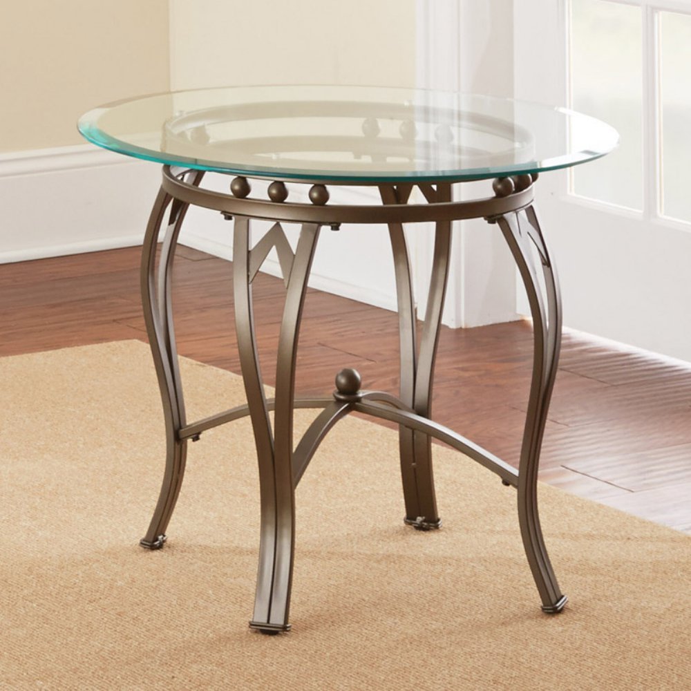 Best steve silver glass top end table