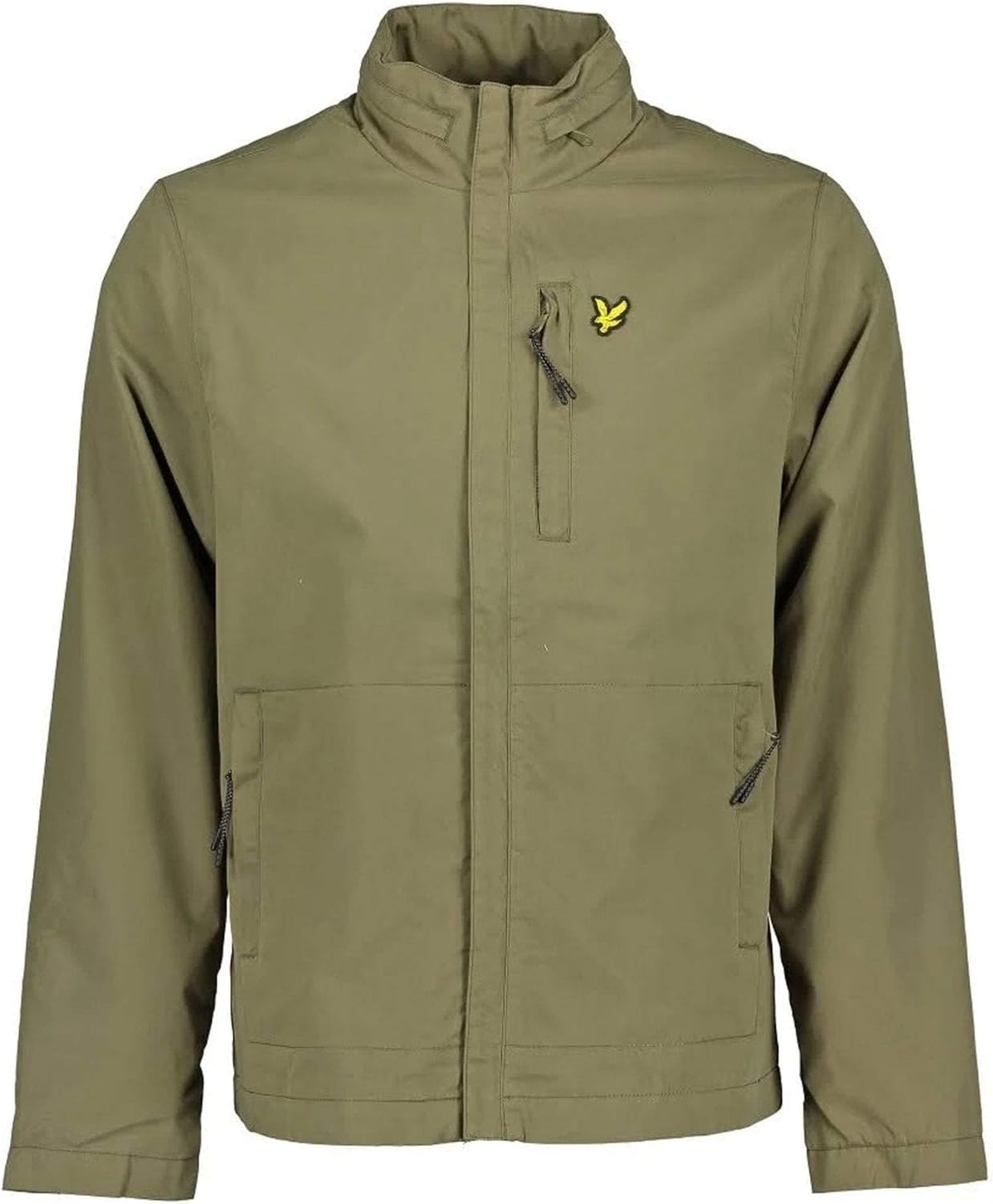 Lyle and Scott Mens Lightweight Funnel Neck Jacket Cotton Amazon.co