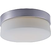 Maxim Flux-20W 1 LED Round Flush Mount-9 Inches Wide by 4 inches high