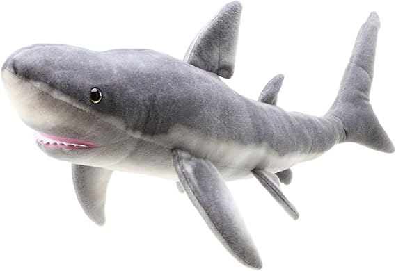 great white shark plush