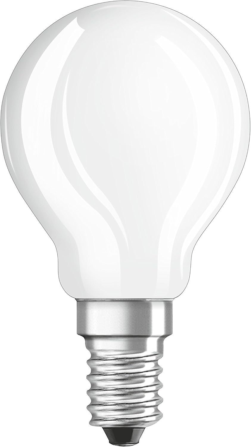 OSRAM LED Star+ Classic P CRI90 / LED-lamp in Drop Shape with E14-base/Increased Colour Rendering Index/Replacement for 40 Watt/Matt/Warm White