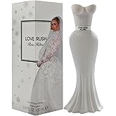 Paris Hilton Love Rush Eau de Parfum Spray Perfume for Women | Floral Fragrance | Notes of Italian Bergamot, Gardenia, Sandalwood and Vanilla | Intimate and Beautiful Long-Lasting Scent | 3.4 Fl Oz
