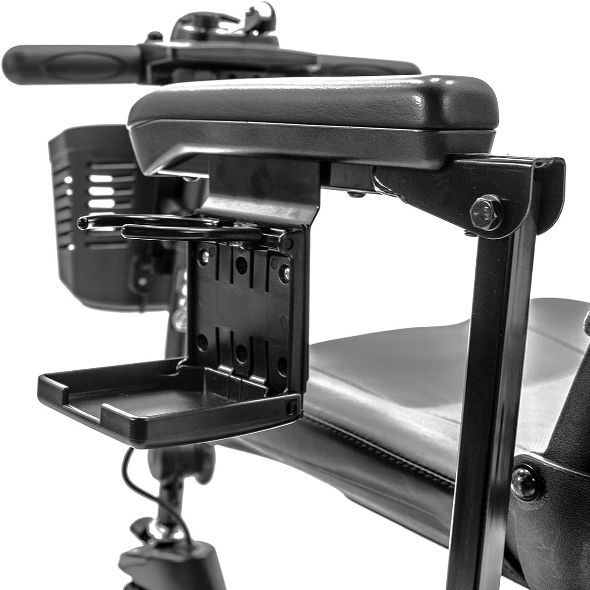 Pride Mobility Cup Holder Folding Go-Go Scooter C-Style Molded Seat Armrest: Health & Personal Care