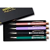 InnoBeta Photographer Gifts Ballpoint Pen Set of 4, Funny Photographer Gifts for Women/Men, Office Tools for Birthday, Christmas - Best Ever