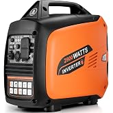 Oxseryn 2800-Watts Portable Inverter Generator, Gas Generators for Home Use, Camping, Super Quiet Emergency Home Backup, with
