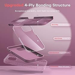TOCOL [5 in 1 for iPhone 14 Pro Max Case, 2 Screen