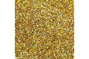 Sunflower Sugar Art Gold Hologram Glitter Cake Dust – Vegan, Non-Toxic, Shiny Glitter Dust for Wedding Cakes, Backing, Ice Cream, and Decoration– 5g Luxury Cake Accessories for Cake Decoration