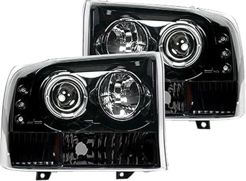 Recon 264192BK Projector Headlights 