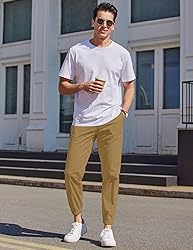 COOFANDY Mens Casual Joggers Pants - Cotton