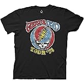 Ripple Junction Grateful Dead Men's Short Sleeve T-Shirt Tour 1974 Retro Stealie