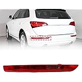 Dasbecan Left Driver Side Rear Bumper Brake Tail Light Fog Lamp Compatible with 2009-2016 Audi Q5 Replaces# 8R0945095B