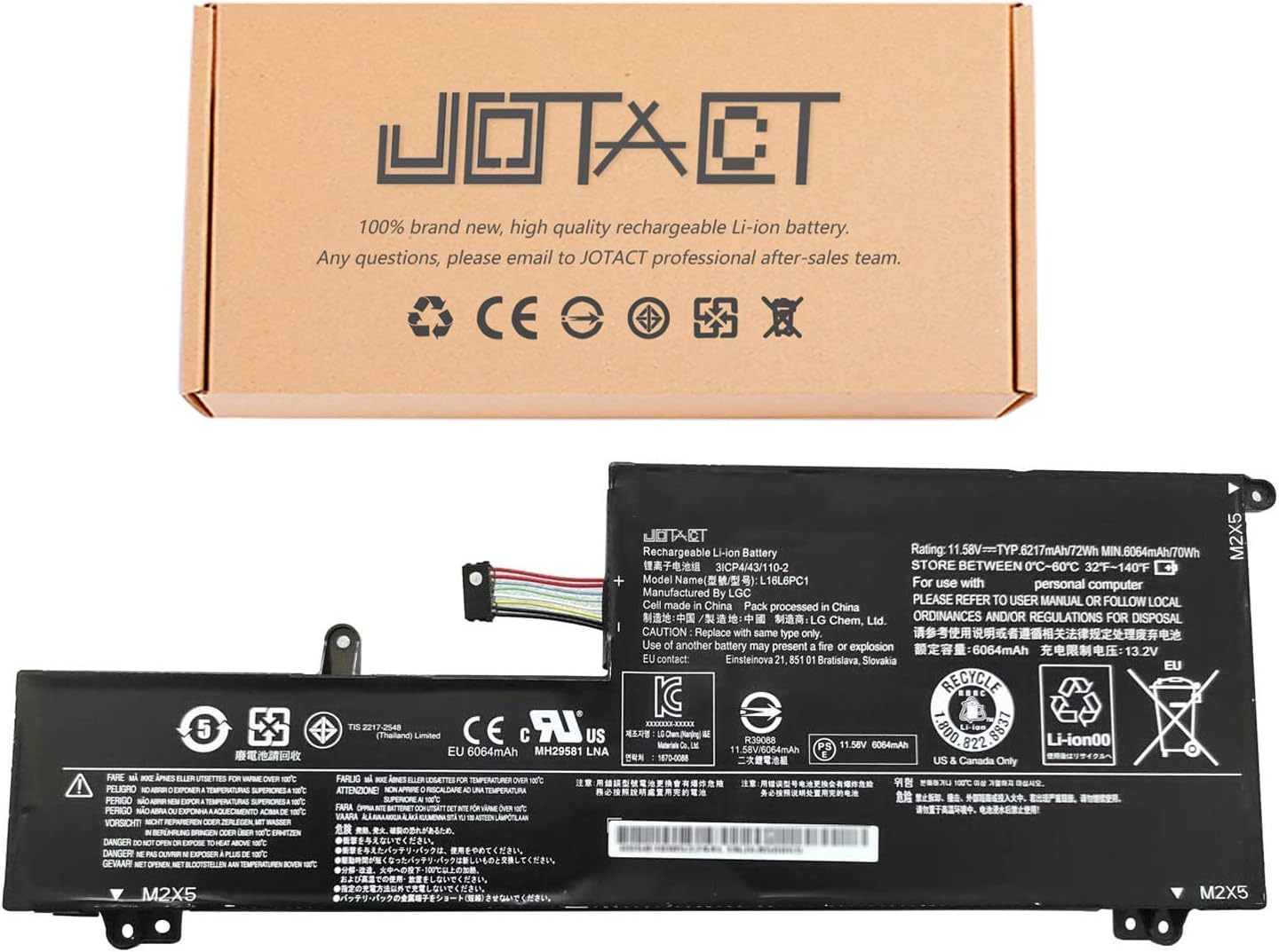 3 Cell Lithium Ion Laptop Battery Hp 807956 001 Battery Pack 3 Cell