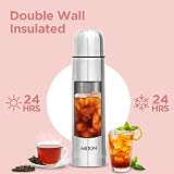 Milton Flip Lid 750 Stainless Steel Bottle 24h Temp Retention 25 oz Silver view 2