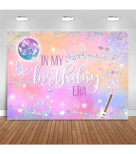 „In My Birthday Era“ Deko-Set – Cake Topper, Discokugeln & Mehr Für Die Perfekte Geburtstagsparty