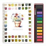 Watercolor Workbook, Water Coloring Book,Watercolor